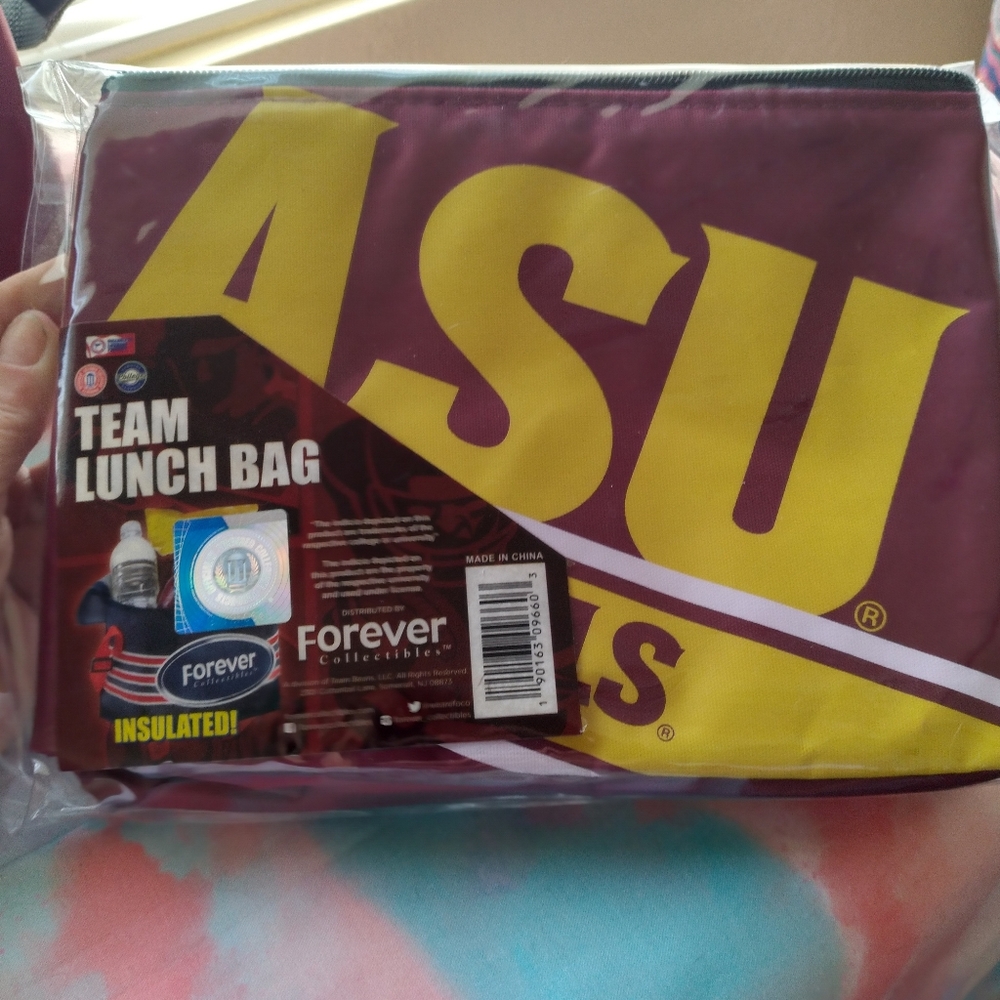 ASU Arizona State University insulated lunch bag
